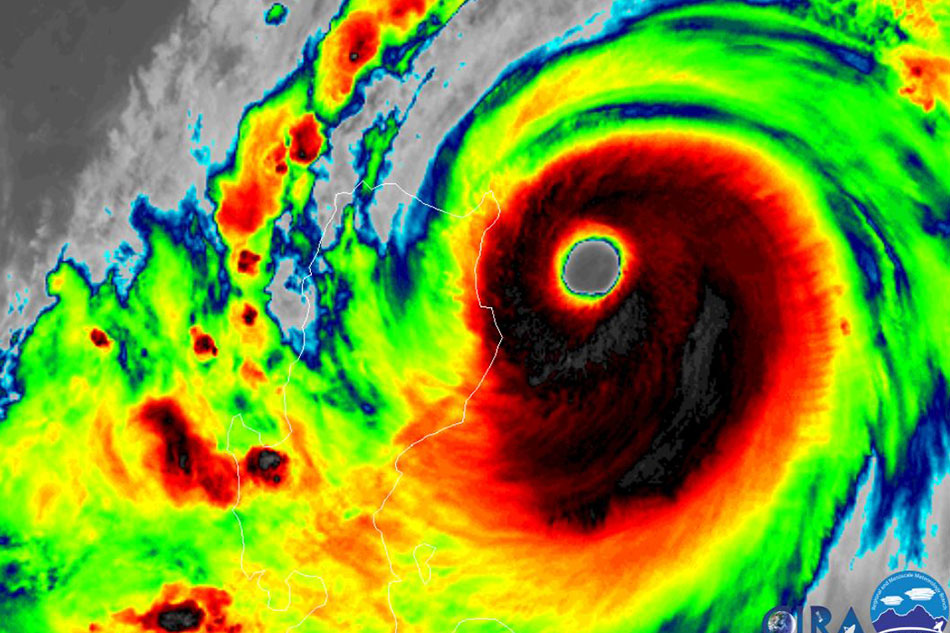 7 areas under Signal No. 4 ahead of 'Ompong' landfall