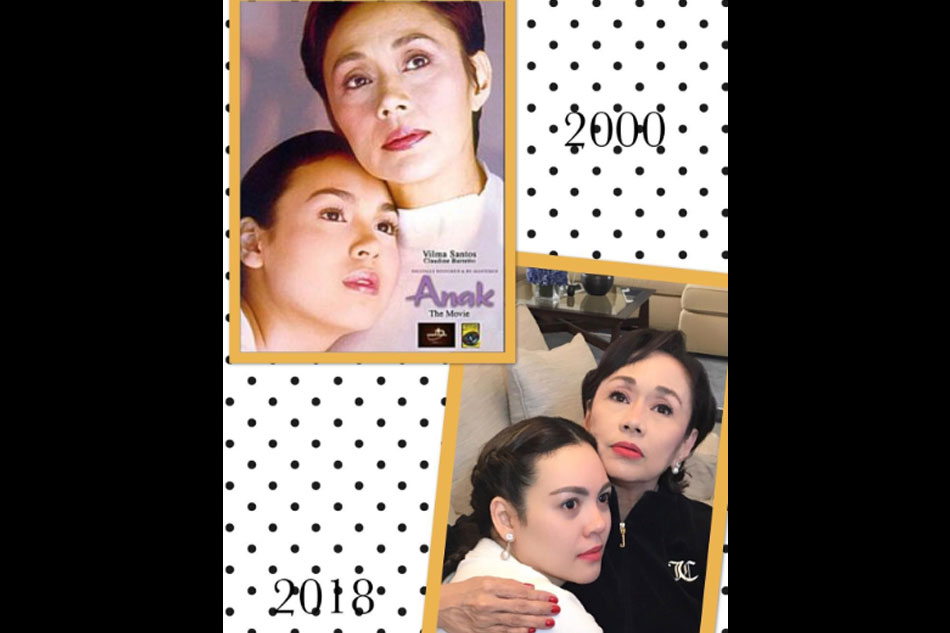 Vilma, Claudine trigger nostalgic feels as they recreate &#39;Anak&#39; pose 1