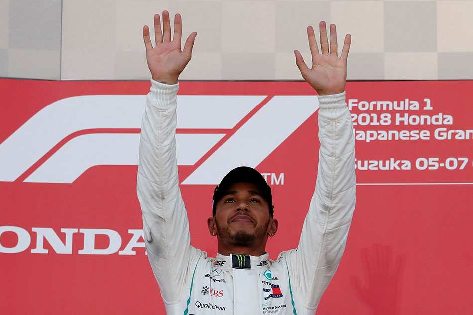 F1: Lewis Hamilton wins Japanese GP, Sebastian Vettel finishes sixth