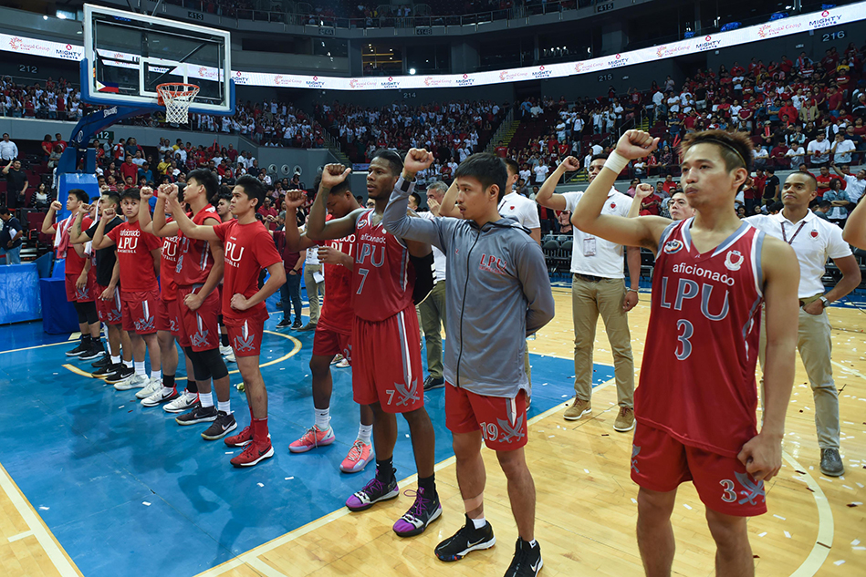 SLIDESHOW: Red Lions roar, as San Beda celebrates NCAA crown | ABS-CBN News