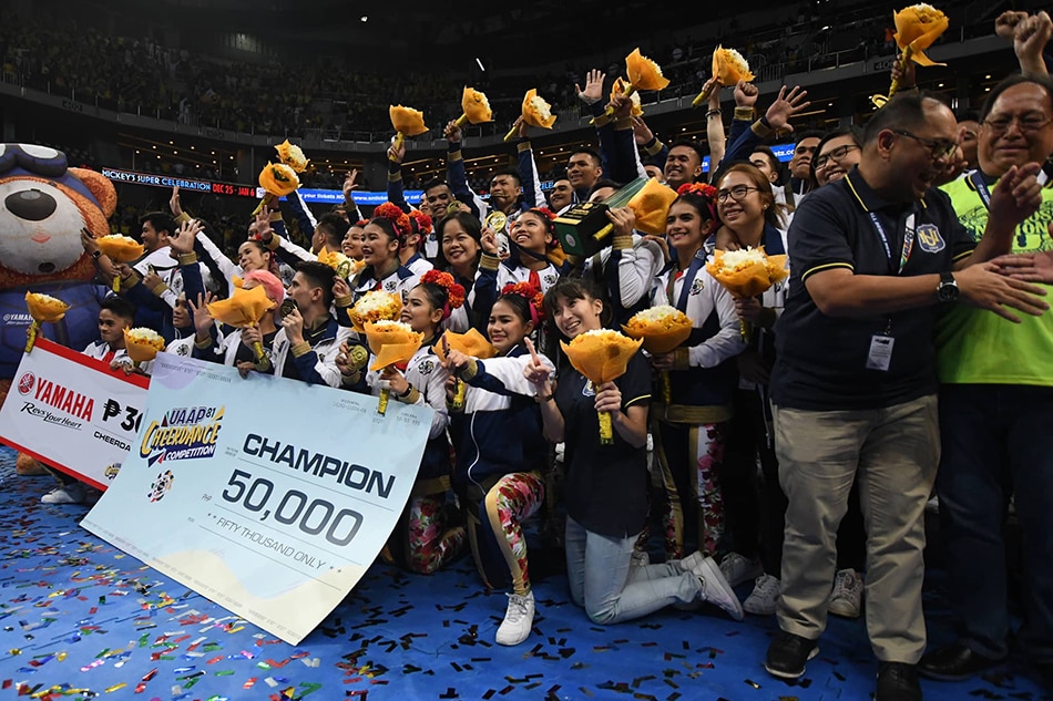 IN PHOTOS: Perfect NU Reasserts UAAP Cheerdance Dominance | ABS-CBN News