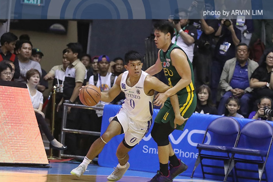 UAAP: Ravena shrugs off FEU's physicality in towing Ateneo to finals ...