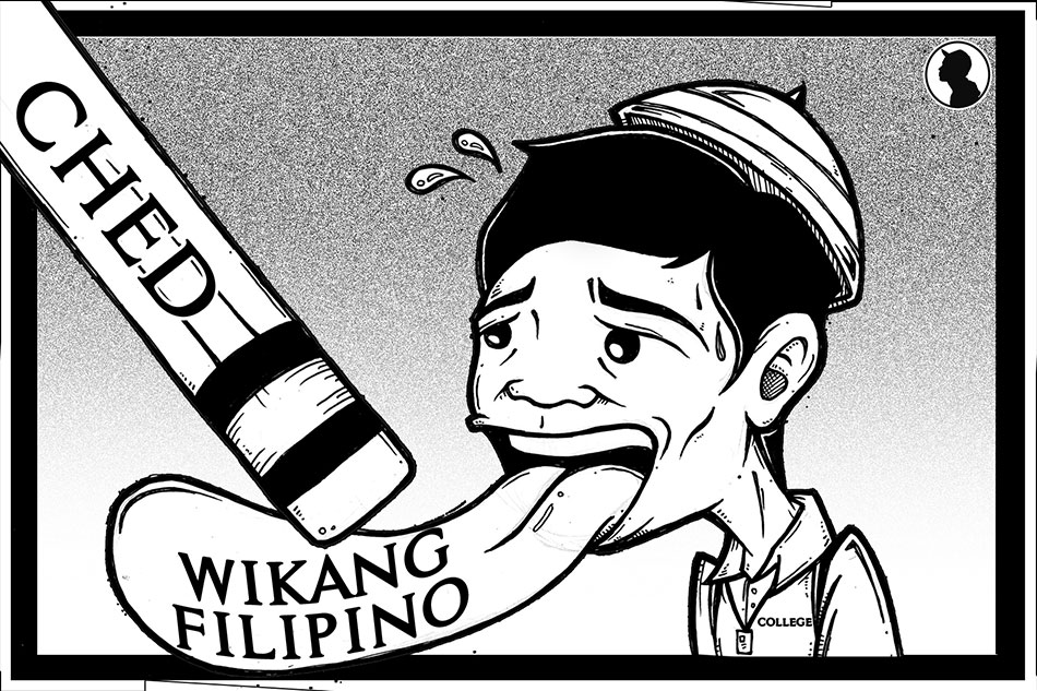 Wikang Filipino Cartoon