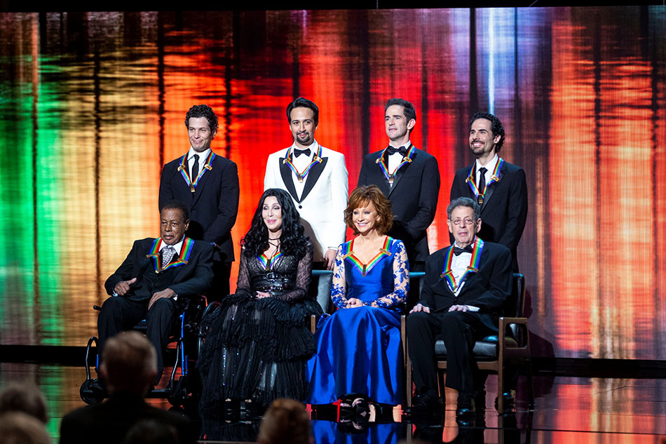 Cher, Reba McEntire, 'Hamilton' creators shine at Kennedy Center Honors