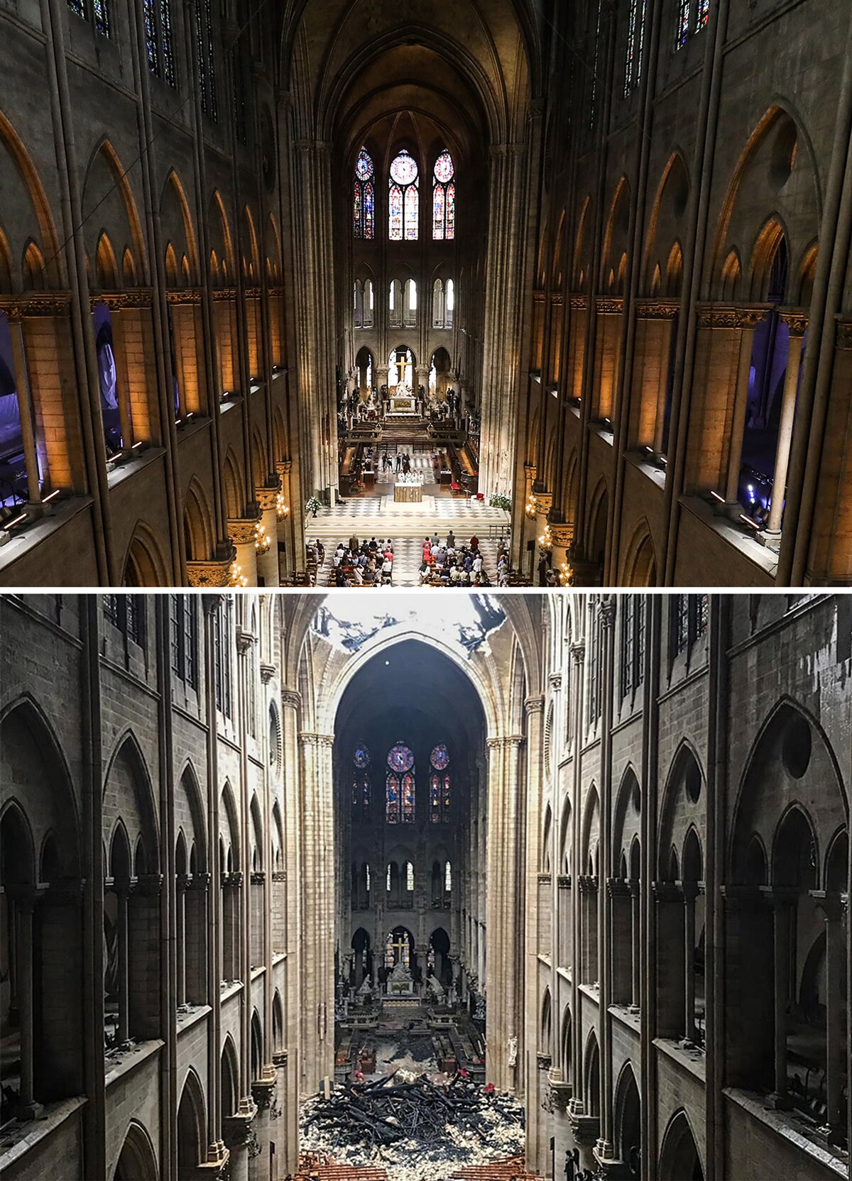 &#39;Like a bombing&#39;: Daylight reveals extent of Notre-Dame damage 1