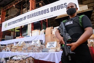Dispose of illegal drugs