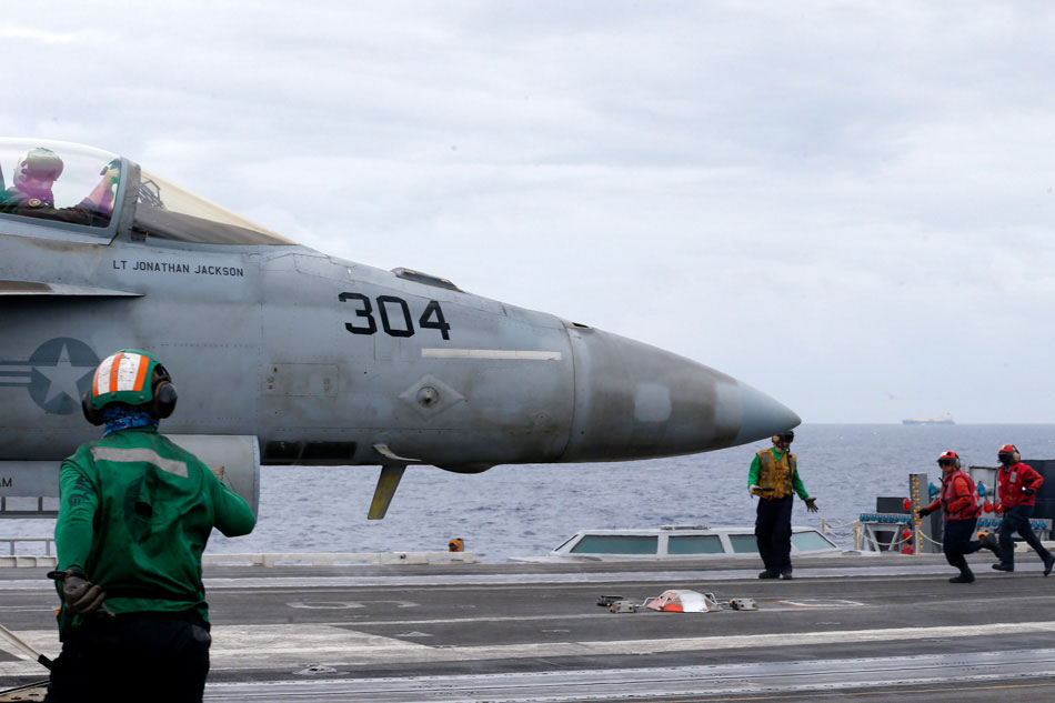 USS Ronald Reagan Patrols South China Sea | ABS-CBN News