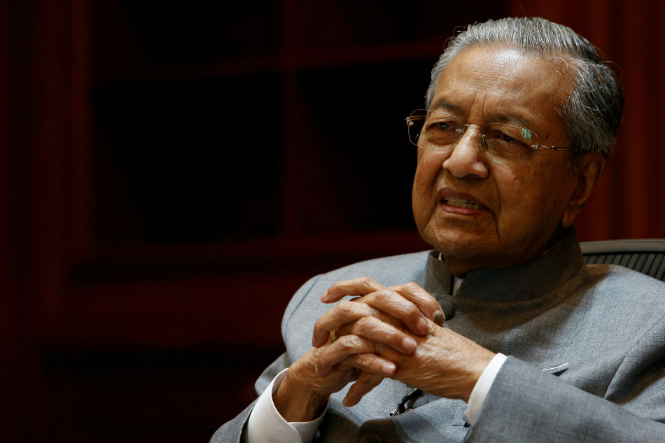 Chinese Influx In Ph Needs Rethinking If It Influences Economy - malaysia s prime minister mahathir mohamad speaks during an interview with reuters in putrajaya malaysia june 19 2018 lai seng sin reuters file