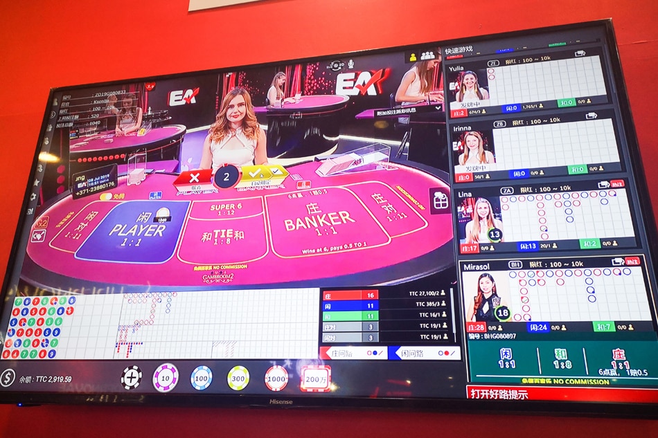 Phil-Asian Gaming Expo features offshore games targetting bettors outside the Philippines. Games can be played on desktop or mobile devices. Photos taken at the SMX Convention Center. July 12, 2019. Jessica Fenol, ABS-CBN News/File