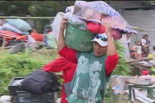 Kidapawan evacuees pinalikas dahil sa banta ng landslide