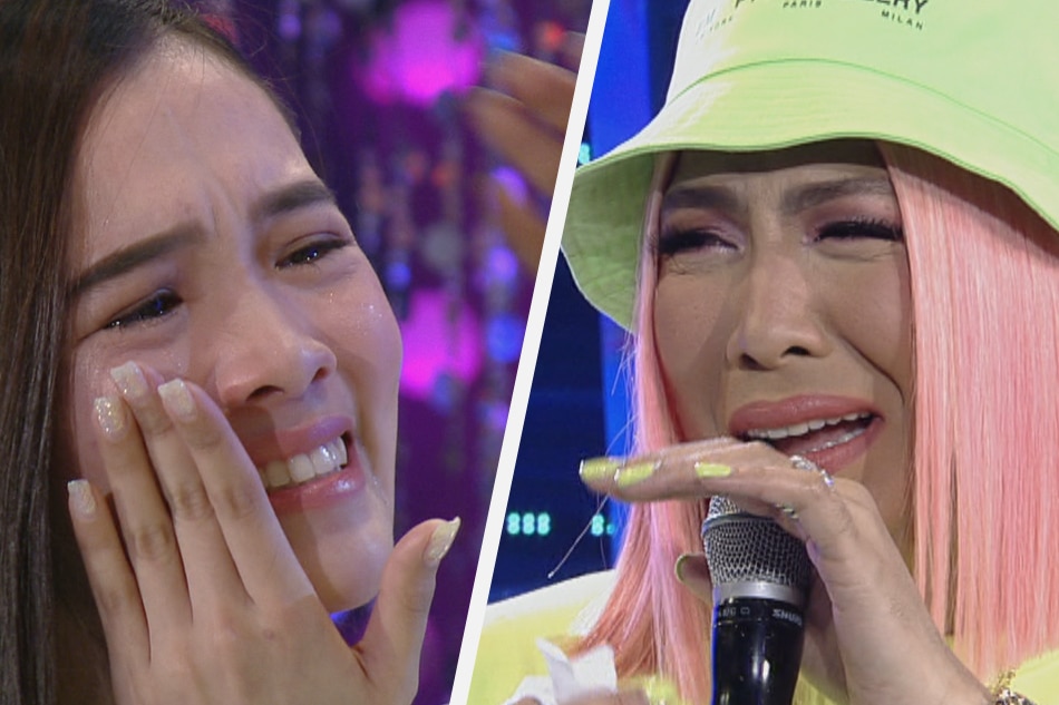 WATCH: Vice Ganda, Jackque cry in sudden break from comedy act | ABS-CBN  News