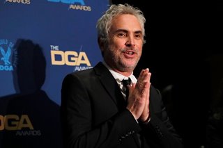 Cuaron wins at Directors Guild for 'Roma'; Cooper empty-handed