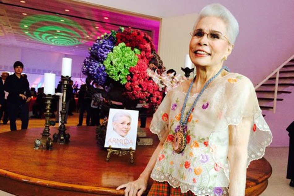&#39;She has art in her heart&#39;: Armida Siguion-Reyna dies at 88 1