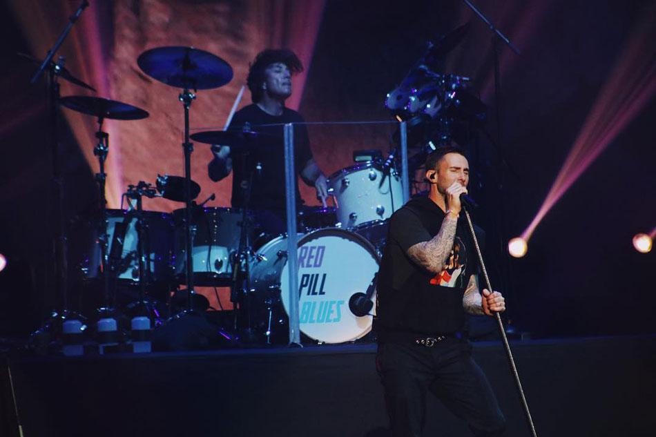 Concert recap Maroon 5 combines classic hits, new songs in PH show