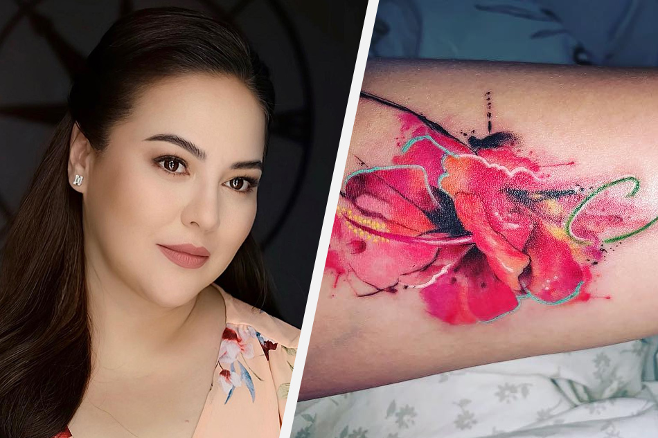 LOOK Karla Estrada gets 'gumamela' tattoo ABSCBN News