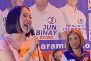 Kris Aquino shows her support for Junjun, Nancy Binay