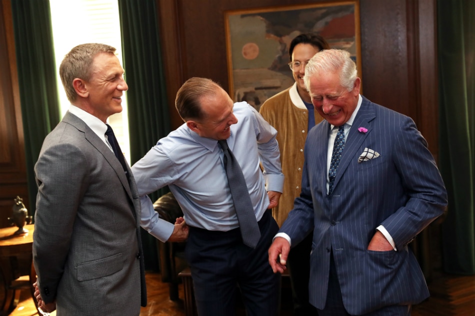 When 007 met the Prince: Bond film set gets royal visit 1