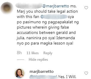 Marjorie Barretto defends daughter Julia; plans to take legal action 1