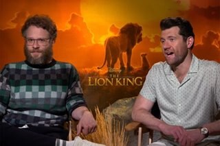How improv helped Seth Rogen and Billy Eichner in 'The Lion King'