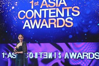 Maja Salvador best actress sa Asia Contents Awards