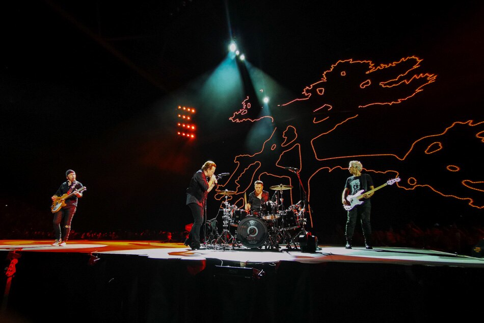 IN PHOTOS: After 4 decades, U2 holds first PH concert 7
