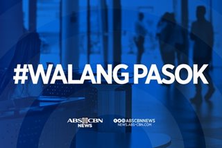 #WalangPasok: Mga lugar na may 'academic break'