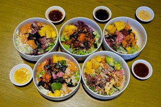 Lenten eats: 'Unli' poke bowls at Holiday Inn Makati buffet