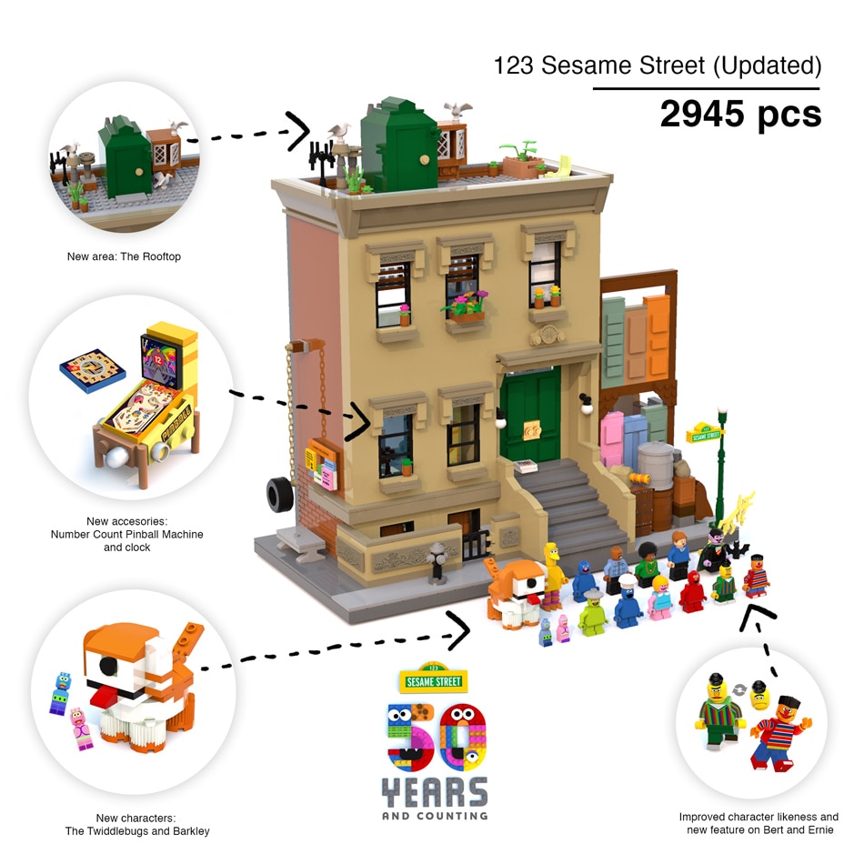 You can get to Sesame Street with this Filipino-designed LEGO set 3