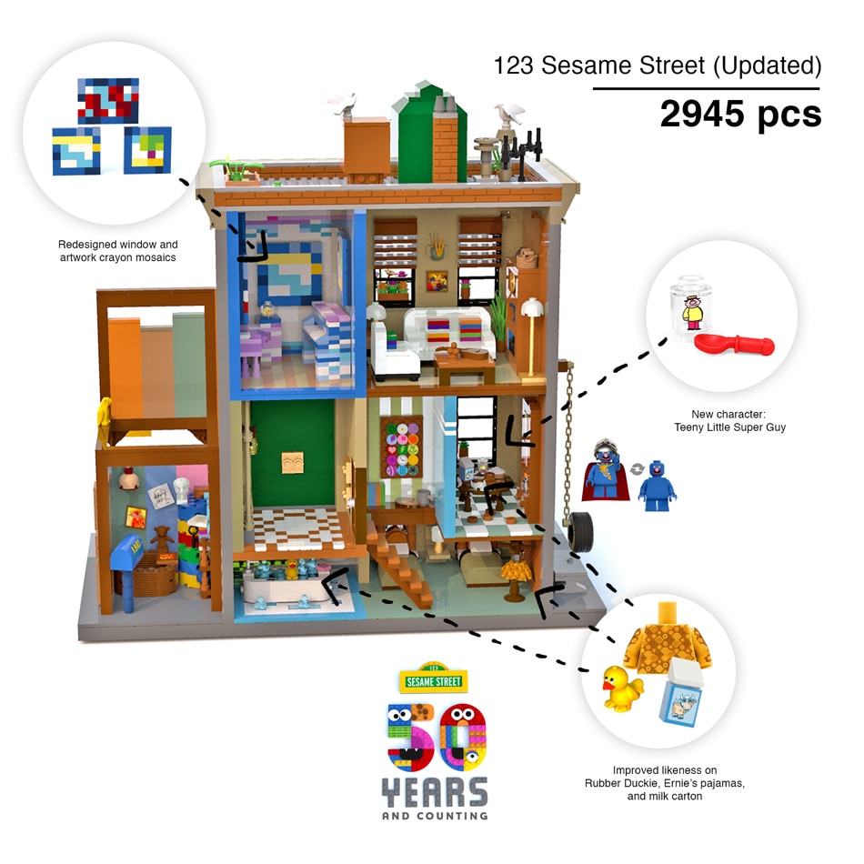 You can get to Sesame Street with this Filipino-designed LEGO set 4