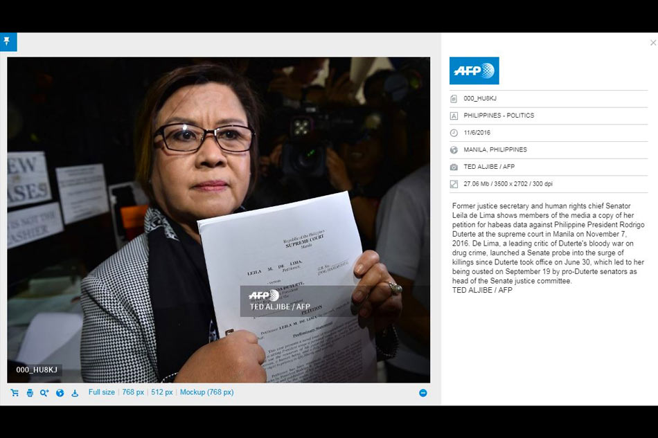 FACT CHECK: No, this photo does not show De Lima petitioning the SC to allow visits from her ex-lover 2
