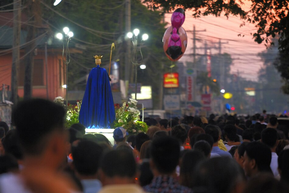 LOOK: La Santa Muerte leads Holy Week procession in Cebu 12