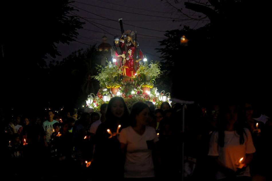 LOOK: La Santa Muerte leads Holy Week procession in Cebu 4