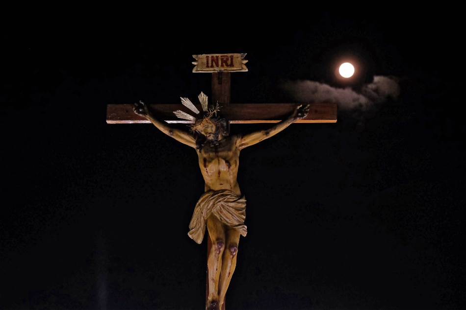 LOOK: La Santa Muerte leads Holy Week procession in Cebu 7
