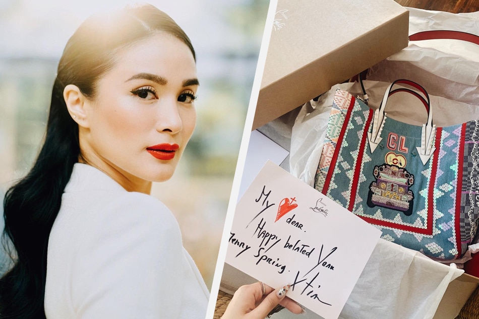 Look: Heart Evangelista Receives A Louis Vuitton Face Shield As A Gift