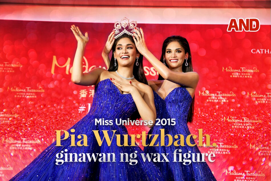 Miss Universe 2015 Pia Wurtzbach Ginawan Ng Wax Figure Abs Cbn News 3568