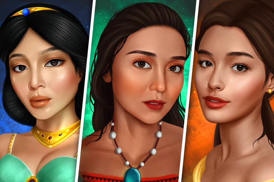 Nadine as Jasmine? Liza as Belle? Artist imagines Kapamilya stars as ...