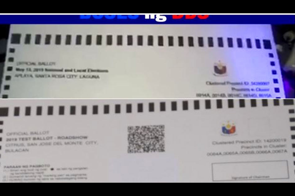 FACT CHECK: No, This Is Not The ‘official’ Ballot Used In PH Midterm ...