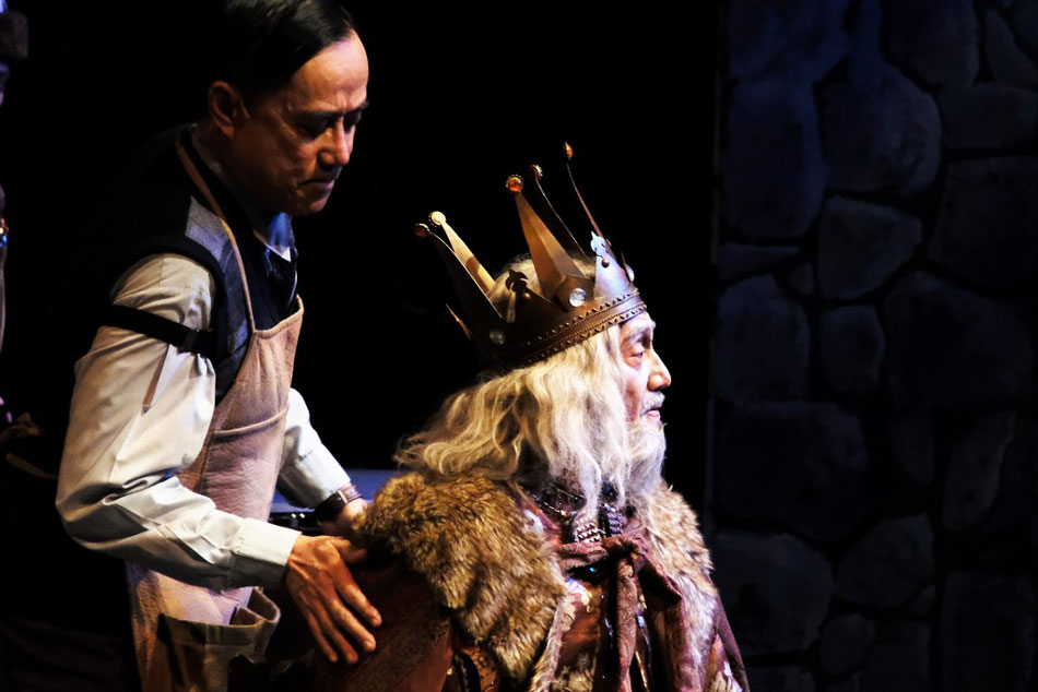 Theater review: Gemora, Guzman shine in gloomy 'The Dresser' | ABS-CBN News