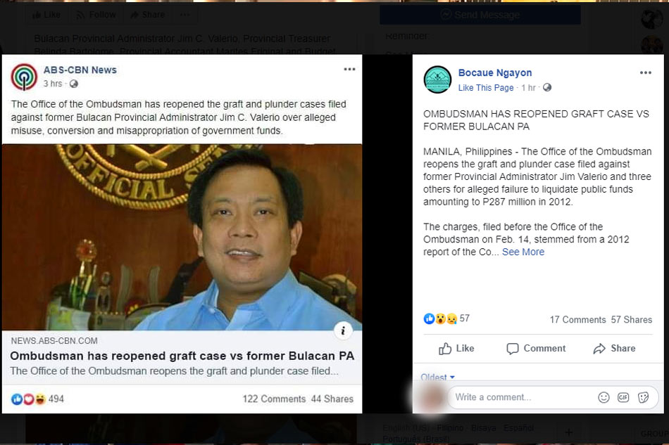 FACT CHECK: No, this is not an  story on a former Bulacan official 1