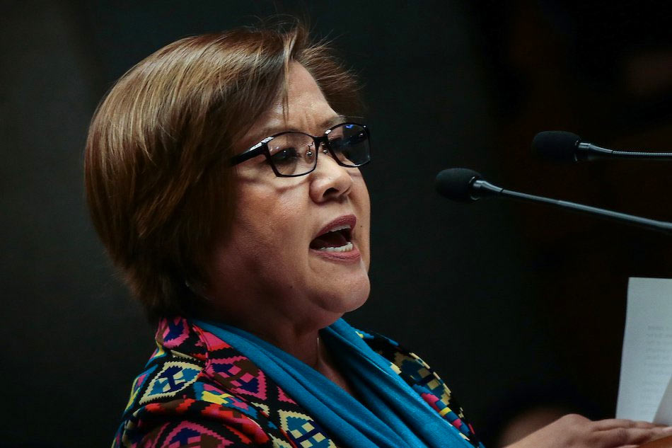 De Lima Let Our Vote Be A Protest Vote ABS CBN News   20190511 Leila De Lima Nppa 