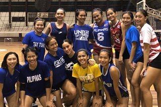 'First day with my dream team': Juliana Gomez trains with UP's volleyball team