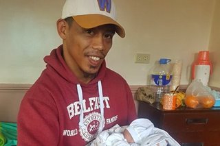 LOOK: Cage defeat can’t take away joy from new dad Honorio Banario
