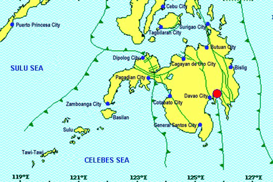 Magnitude 4 quake hits Davao del Norte 1