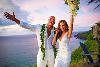 ‘The Rock’ says, ‘I do’: Dwayne Johnson gets married