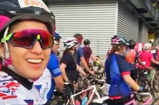 Mga siklistang Pinoy sumabak sa 'greatest cycling festival' sa London