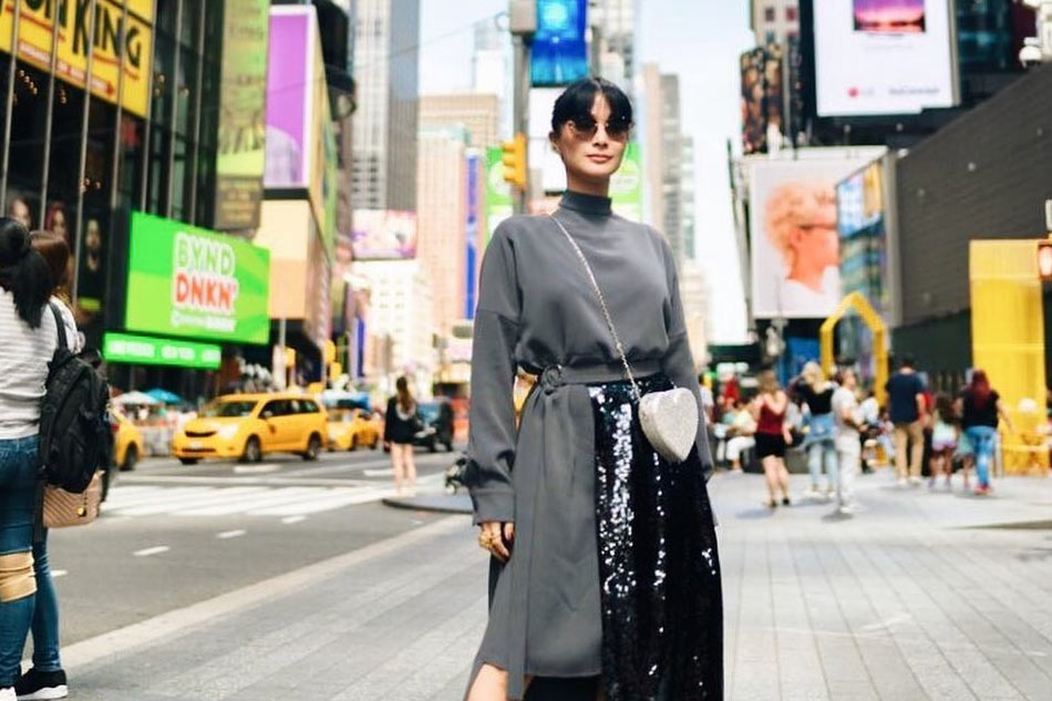All Of Heart Evangelista's Outfits In New York