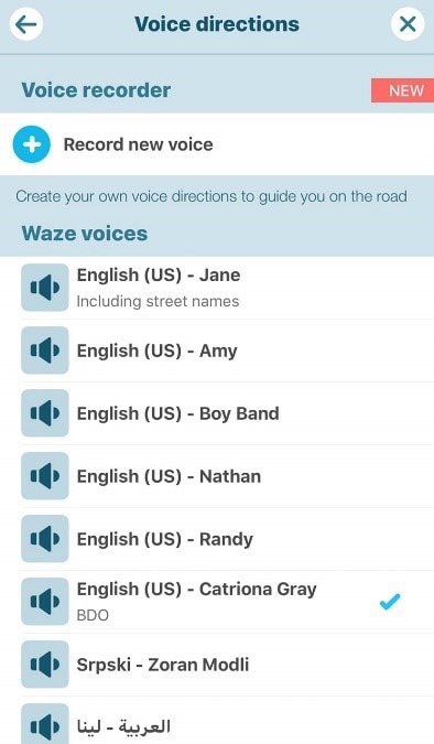 App offers traffic navigation from celebrity voices