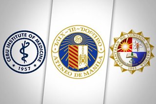 Top PH medical schools based on 2019 physician licensure exams