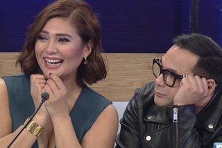 Awkward? Exes Vina, Keempee get teased on ‘Showtime’