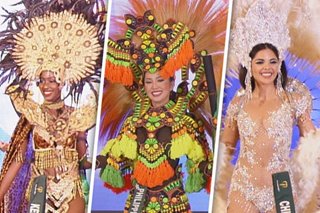 Miss Earth 2019 candidates nagpasiklab sa national costume category